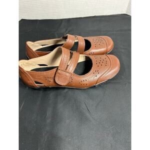 Ros Hommerson chelsea Mary Jane Flat Leather  Size 7.5